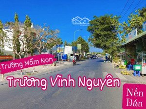 nền đường trưởng vĩnh nguyên ( đối diện trường mầm non)