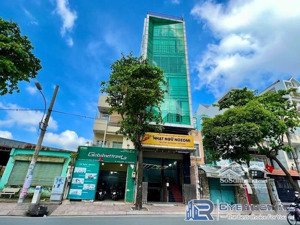 ngộp bank! bán toà nhà mt ngay cách mạng tháng tám, hầm 6 tầng, dt 6x25m, hdt 200 triệu, giá 36 ty