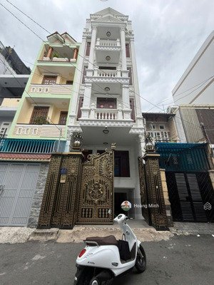 chính chủ bán gấp nhà ngay siêu thị emart phan văn trị, p5, gò vấp ( 5x17-5 tầng - gía : 16,8 tỷ )