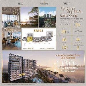 lợi nhuận 100tr/tháng chỉ còn duy nhất 1 căn 2pn tại intercontinental hạ long sổ hồng full nội thất