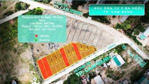 không đăng ảo bán đất 105m2, 469 triệu tại ba ngòi, cam ranh, khánh hòa đẹp xuất sắc