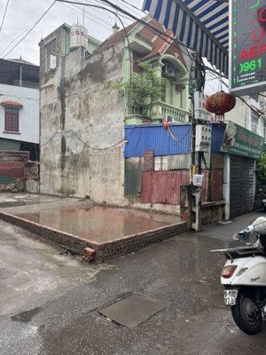 bán gấp đất nền 78 m2 tại ngũ hiệp, thanh trì, hà nội, 8,85 tỷ. đất lô góc, đường 6m, sát chợ .