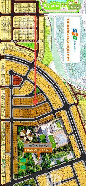 cần tiền kinh doanh bán lô đất đẹp kđt số 3 giữa 2 trường đại học