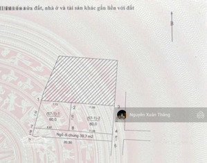 lô đất đẹp 80m ngõ thông gần phố mặt tiền rộng 7.2m - lô góc đi 2 ngõ.