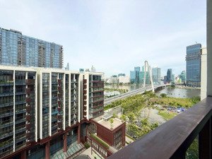 the galleria: cho thuê căn loft 2pn - full nội thất - view sông, cầu bason