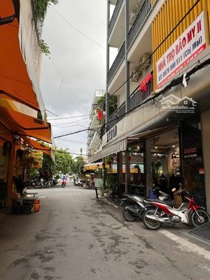 nhà góc 2 mặt tiền lê đức thọ p6 ( 1 trệt 4 lầu + thang máy ) kinh doanh mua bán cafe cho thuê ok