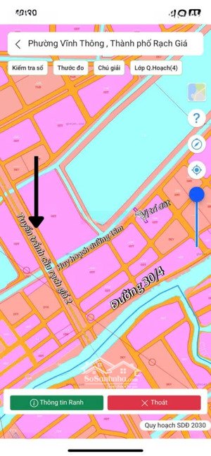 đất thổ cư tại vĩnh thông,tp. rạch giá , chưa tới 1,3 triệu /m2 sơ hữu ngay 600m2 nhà vườn