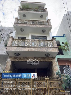 hot! nhà đẹp có hầm thoại ngọc hầu nguyễn sơn ngang 4,5m giá 9.x tỷ.