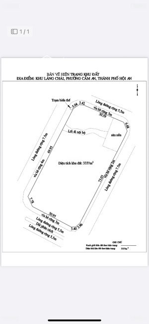 bán đất 3200m2 tại cẩm an, hội an, quảng nam, giá thỏa thuận 4 mặt tiền, bao tmdv 20 tầng