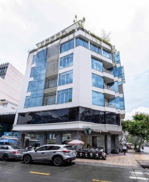 tòa nhà góc 2mt nguyễn văn cừ quận 5 - dt 8 x 16m - 7 tầng - hđt 300 triệu - giá 55 tỷ