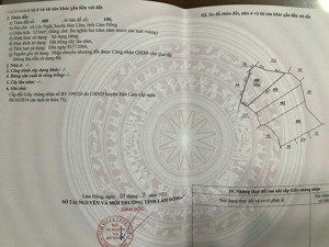 bán đất dt 3256m2 tại xã lộc ngãi, bảo lâm, lâm đồng, giá 2,5 tỷ, hot!