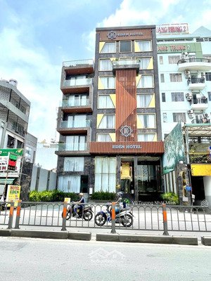 khách sạn dương quảng hàm, gò vấp; dt 166m2 (11.5 x 16); hầm 9 tầng 45 phòng; hđt 300tr; bán 40.5t