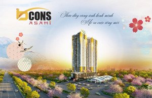 booking giữ chỗ đẹp căn hộ bcons asahi - hợp tác với nhật bản - hoàn lại 100% khi không mua