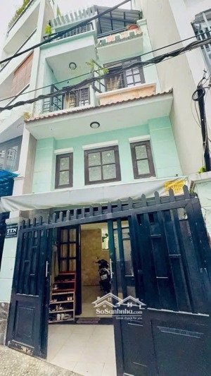 bán nhà 4 tầng 60m2 hẻm ô tô nguyễn thái sơn, gò vấp.