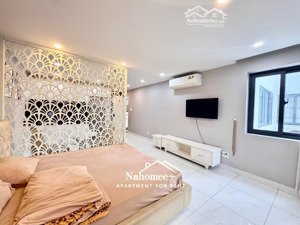 căn hộ thoáng mát 40m2 - thang máy, bảo vệ, đầy đủ tiện nghi - ngay cạnh hồng bàng, uef