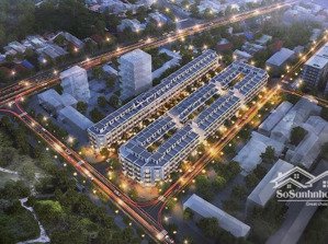 bán shophouse hồng bàng midtown, 5 tỷ 3, 75m2, 4 tầng + tum, quán toan, hải phòng