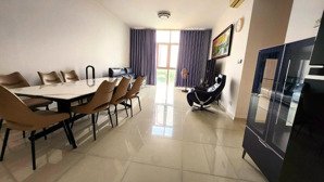 cho thuê căn hộ 3 phòng ngủ nội thất mới cao cấp giá chỉ 36 triệu, view thoáng mát