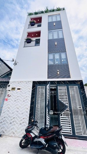 biệt thự mini 6x9m có thang máy gần bệnh viện q12, hẻm 5m tân thới hiệp 09