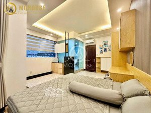 căn hộ dịch vụ full nội thất có ban công, máy giặt riêng, tiện nghi đủ đầy