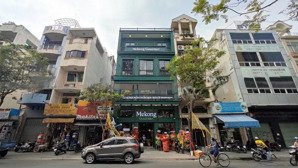 bán nhà mặt tiền trường sơn - dt: 11x28m - 3 tầng - xd: hầm + 8 lầu - giá bán: 45 tỷ tl - tin thật