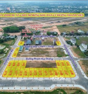 bán đất nền tại thanh niên, đông giang, đông hà, quảng trị, 1,468 tỷ, 216m2 giá ưu đãi