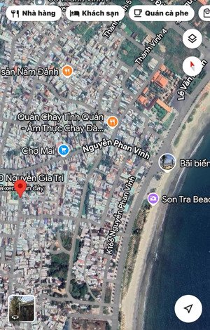 bán đất biệt thự + tặng nhà gác đúc lững mt 6m võ duy ninh nối dài, sơn trà, đà nẵng