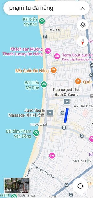 bán cặp đất mt phạm tu ngay bãi tắm phạm văn đồng, sơn trà