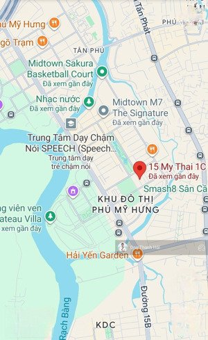 cho thuê biệt thự khu mỹ thái 1, phú mỹ hưng, 7m x18m, 4pn, sân vườn rộng, cạnh công
viên, giá tốt