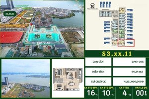 quỹ thưởng dự án skym hạ long - bảng giá s1 s3 không tăng - full chính sách chiết khấu lên đến 18%