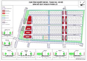 bán đất xưởng và đất tmdv tại cụm cn telin park kim bài, thanh oai, hà nội