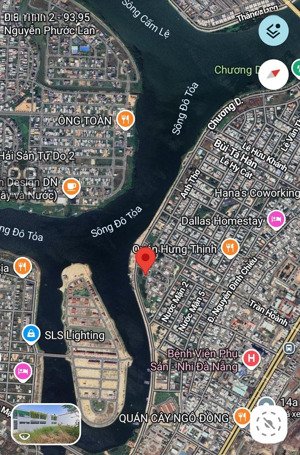 bán lô góc đường xóm đồng - khu di tích k20, dt 200m2 view sông hàn