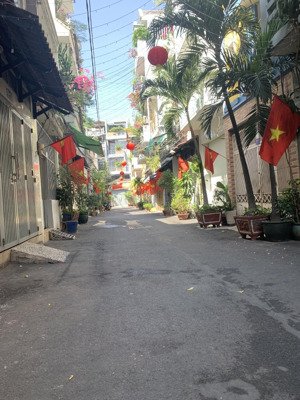 nhà hẻm 6m đồng bộ - 73/ ni sư huỳnh liên, p10, tân bình - (4x13m) - 5 tầng mới đẹp - giá 9,6 tỷ tl