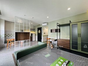 căn hộ studio 35m2 có cửa sổ, full nội thất nhà mới 100% ở vạn phúc, pccc thang máy hầm xe. giá 8tr