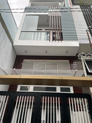 bán nhà hẻm 5m lê quang định, 4 x 19m, 4 tầng mới cứng giá bán 10 tỷ bớt lộc
