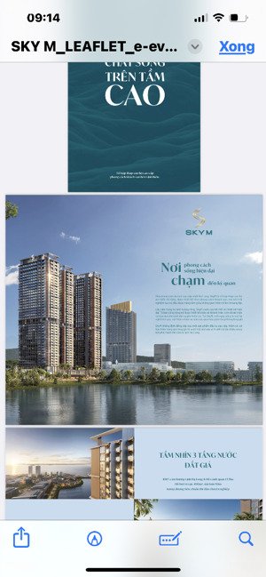 bán cc đẹp xuất sắc tại skym, hoàng quốc việt, hùng thắng, hạ long, 2,464 tỷ, 35,97m2