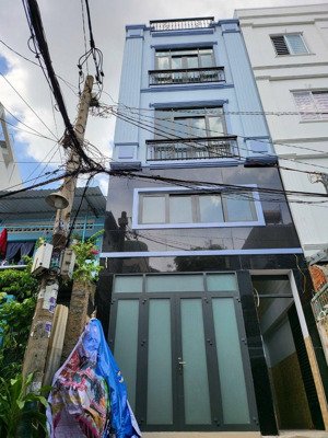 bán nhà hẻm 6m lê quang định, 4 x 12m nở hậu, trệt 2 lầu st ( 4pn - 5wc) giá 8.5 tỷ bớt lộc