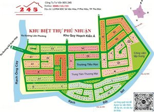 nền đất đường 20m kdc phú nhuận q9 vị trí đẹp, giá cực hấp dẫn