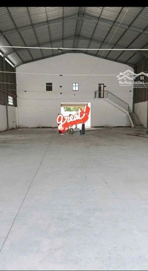 cho thuê xưởng tổng 1500m2 xd 700m2 giá 80tr dương công khi hóc môn