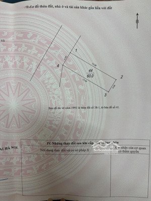 bán đất ngọc thuỵ long biên hà nội 60m2