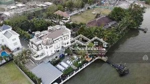 bán biệt thự view sông góc 2 mt nguyễn văn hưởng - thảo điền (20x22m) hầm 6 tầng - chỉ 95 tỷ tl