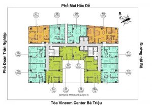 bán 2 căn đập thông hoàng thành tower 114 mai hắc đế, 231,5m2 giá 58 tỷ nhà thô. lh: 