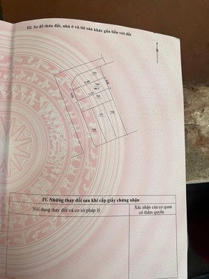 siêu phẩm cẩm cơ - hồng vân dt 46,7m - mặt tiền 4m - hậu 4m