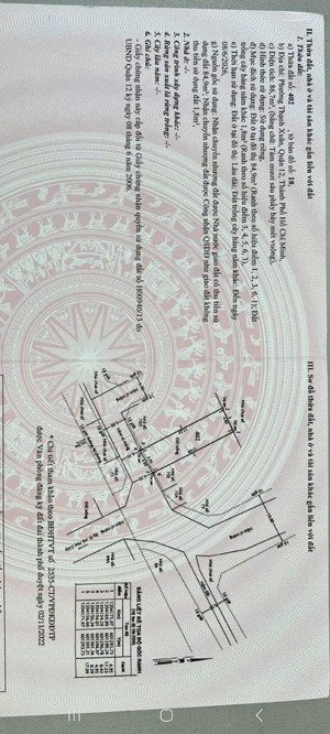 bán đất tại thạnh xuân 38, quận 12, hcm giá ưu đãi 5,59 tỷ, 86m2