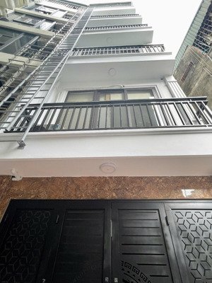 bán chdv trung tâm q.hoàng mai - 6 tầng thang máy - 9 phòng full nt - 2 thoáng trước sau - sổ đẹp