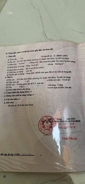 bán gấp nhà mtkd 2 mặt tiền bàu cát 4x17m chỉ 12.6 tỷ, hiếm có khó tìm!