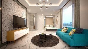 bán căn hộ 3pn view hồ, hướng mát, full nội thất tại d''. el dorado ii. lh 