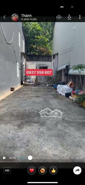 bán gấp lô đất hẻm xe tải 1/ dương đình hội vô 50m p. tăng nhơn phú b q.9 ( 5,6 tỷ tl )