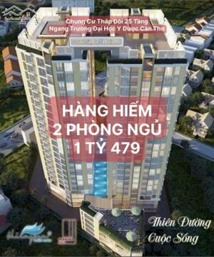 Chính chủ cần bán Căn hộ Thiên Quân Marina 2 phòng ngủ - View Phố