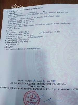 bán căn góc 2 mặt tiền hẻm ngô quyền gần biển ,. phường nha trang giá 8 tỷ