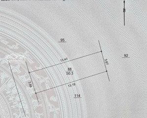 ô tô đỗ trước nhà vài bước ra phố hàng xóm toàn cán bộbán đất dt 50m², mt 4m nhỉnh 8 tỷ
